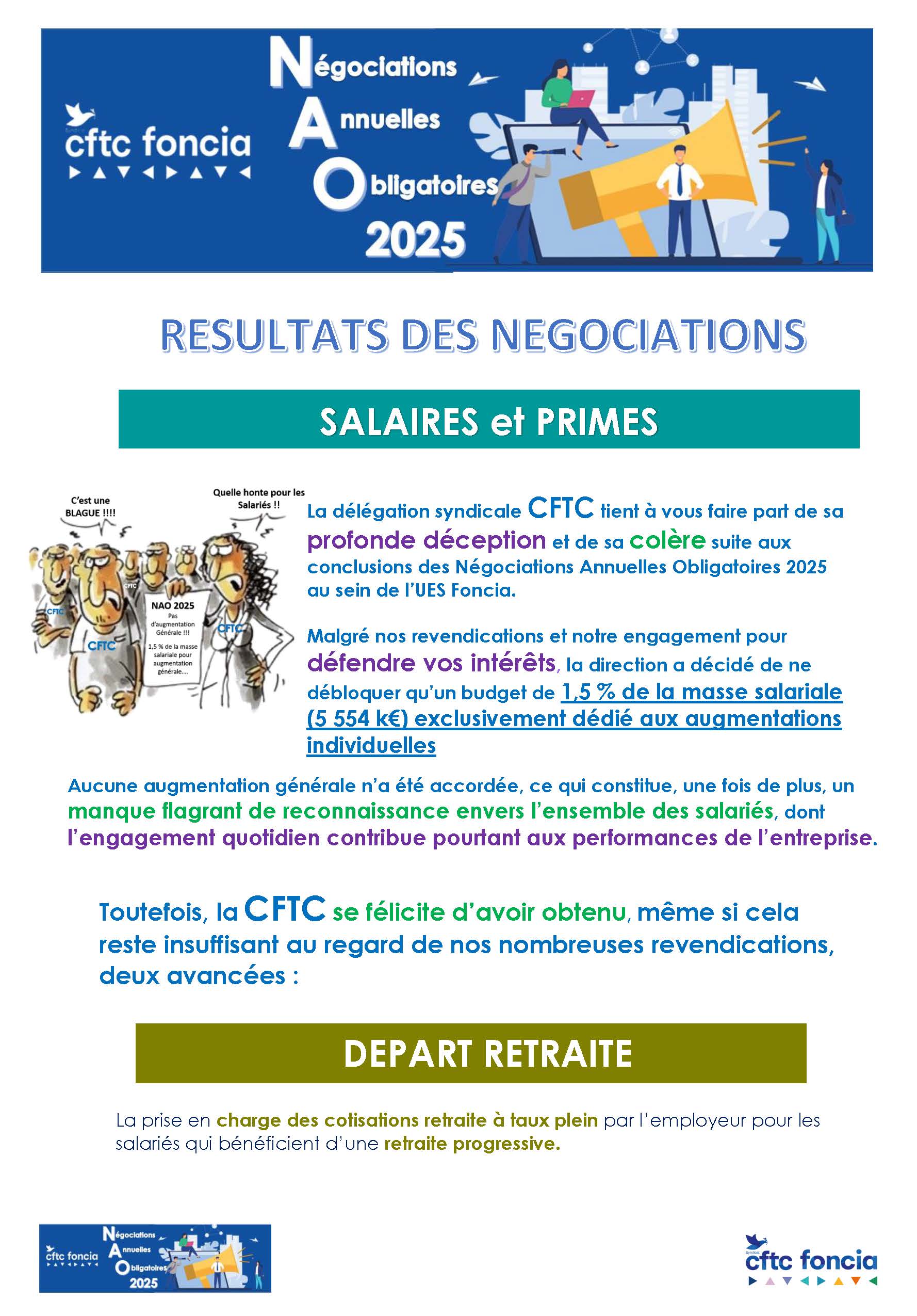 Fin des NAO 2025